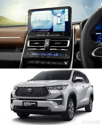 DORADO SHIELD Impossible Screen Guard for Toyota Innova Hycross 8 inch Infotainment Touch Screen system - Clear(Pack of 1)