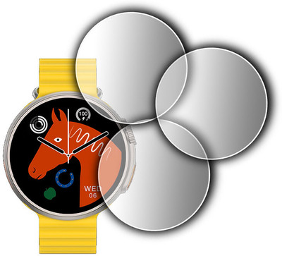 DOUMOF Impossible Screen Guard for Fire Boltt Cyclone SMARTWATCH(Pack of 3)