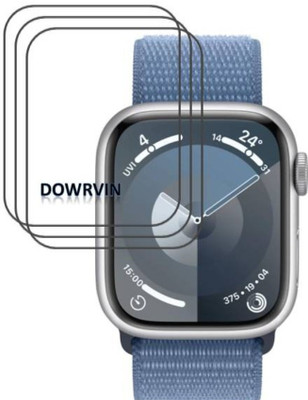 KHWABEEDA Impossible Screen Guard for APPLE WATCH SERIES 9 SMART WATCH SCREEN GUARD ( PACK OF 3)(Pack of 3)