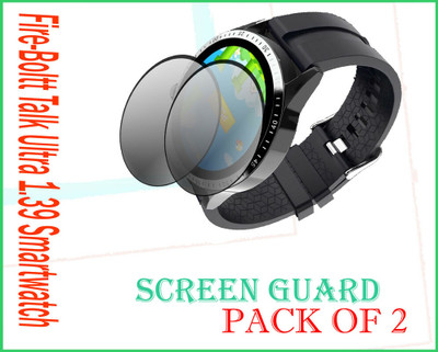 daffin Impossible Screen Guard for Fire-Boltt Talk Ultra(Pack of 2)