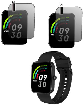 HIDEOUS Impossible Screen Guard for Itel Smartwatch 1 ES(Pack of 2)