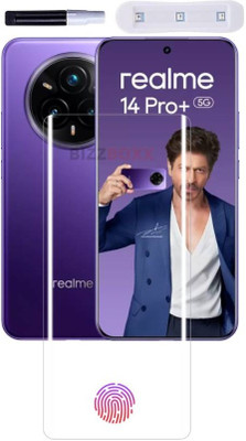 Jics Impossible Screen Guard for realme 14 Pro+ 5G UV Tempered glass(Pack of 1)
