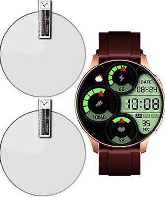 SOMTONE Impossible Screen Guard for Fire-Boltt Invincible Smartwatch(Pack of 2)