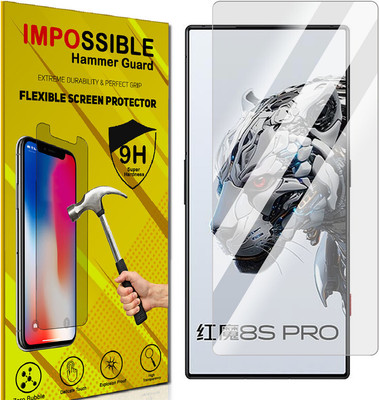 FCS Impossible Screen Guard for Nubia Red Magic 8S Pro Plus Front (Glossy)(Pack of 1)