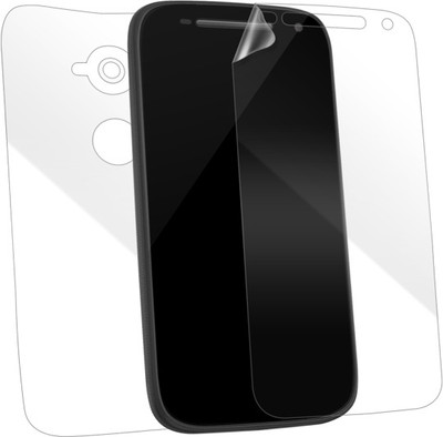 amuenterprises Front and Back Screen Guard for Motorola Moto E (1st Gen)(Pack of 1)