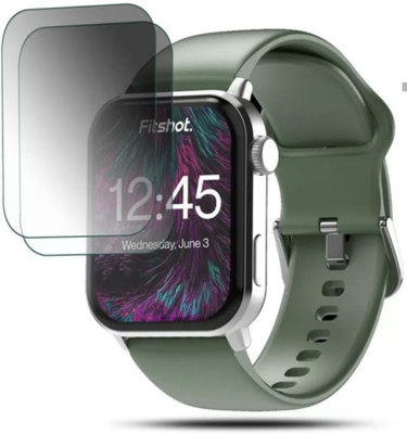 DOWRVIN Impossible Screen Guard for Fitshot crystal 1.8 Smartwatch ( pack of 2)(Pack of 2)
