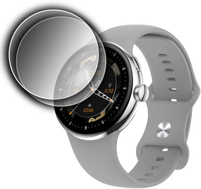 DOUMOF Impossible Screen Guard for Fire Boltt Rock SMARTWATCH(Pack of 2)