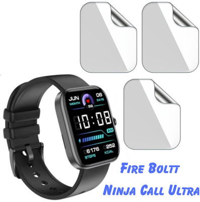 Enlinea Impossible Screen Guard for Fire Boltt Ninja Call Ultra(Pack of 3)