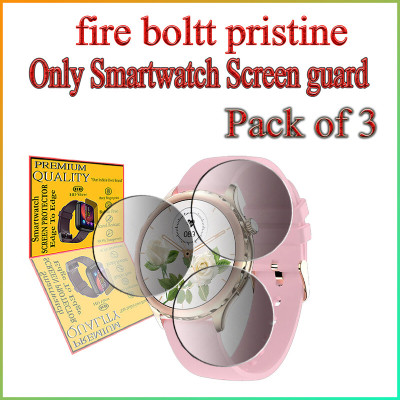 daffin Impossible Screen Guard for Fire-Boltt Pristine(Pack of 3)