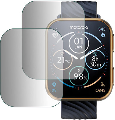 DOUMOF Impossible Screen Guard for Motorola Moto Watch 200 SMARTWATCH(Pack of 2)