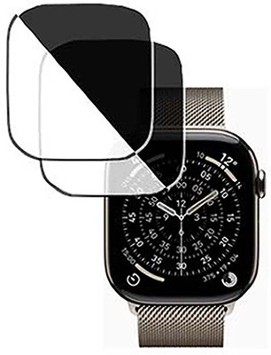 HIDEOUS Impossible Screen Guard for Apple Watch Series 11 Titanium 46mm(Pack of 2)