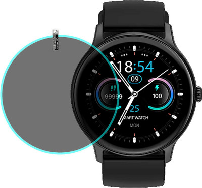 zxb Edge To Edge Tempered Glass for Fire Boltt Hurricane Smart Watch(Pack of 1)