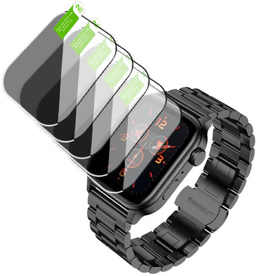 daffin Impossible Screen Guard for fire-boltt rise luxe(Pack of 5)