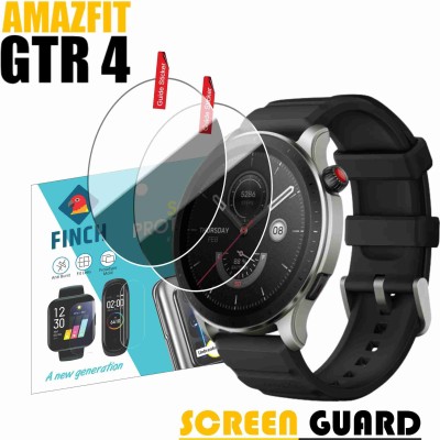 FINCH Impossible Screen Guard for AMAZFIT GTR 4 SMART WATCH(Pack of 2)