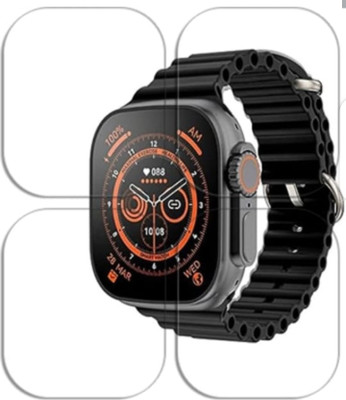 DB Impossible Screen Guard for I8 ULTRA MAX 1.99 SMART WATCH SCREEN GUARD ( PACK OF 4)(Pack of 4)