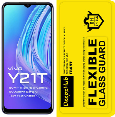 DeepzHub Impossible Screen Guard for Vivo Y21T(Pack of 1)