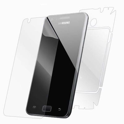INDIKAN Front and Back Screen Guard for Samsung Galaxy R i9103(Pack of 1)