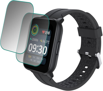YCHROZE Impossible Screen Guard for Realme TechLife Watch SZ100(Pack of 2)