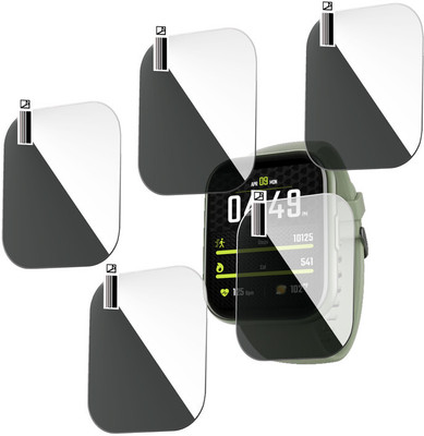 HIDEOUS Impossible Screen Guard for boAt Wave Neo Plus(Pack of 5)