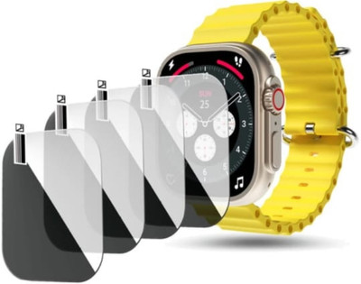 DOWRVIN Impossible Screen Guard for PEBBLE CREST 2.02 SMART WATCH SCREEN GUARD ( PACK OF 4)(Pack of 4)