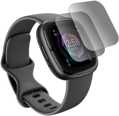 DOUMOF Impossible Screen Guard for Fitbit Sense 2 SMARTWATCH(Pack of 2)