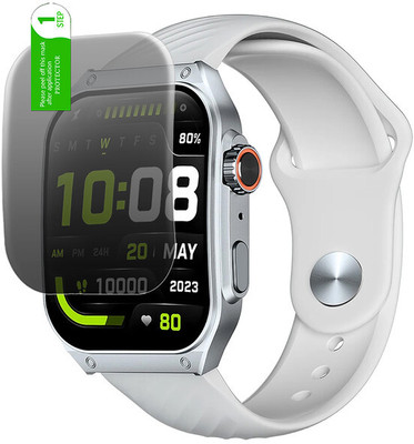 HIDEOUS Impossible Screen Guard for haylou watch s8(Pack of 1)
