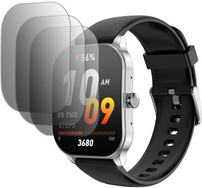 DOUMOF Impossible Screen Guard for Amazfit Pop 3S SMARTWATCH(Pack of 3)