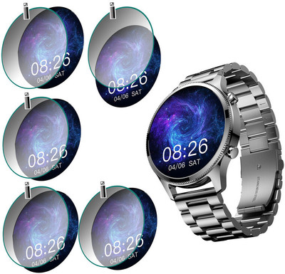 HIDEOUS Impossible Screen Guard for NOISEFIT HALO PLUS(Pack of 5)