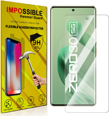 Enlinea Impossible Screen Guard for Infinix Zero 30 5G Front (Glossy)(Pack of 1)