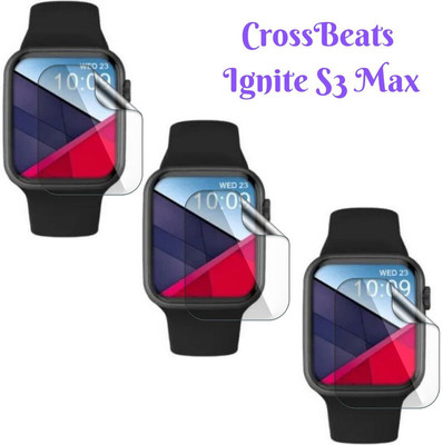 FCS Edge To Edge Screen Guard for CrossBeats Ignite S3 Max(Pack of 3)