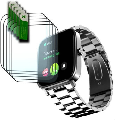 KHWABEEDA Impossible Screen Guard for NOISE ICON 2 ELITE 1.8 SMART WATCH SCREEN GUARD (PACK OF 5)(Pack of 5)