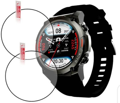 DB Impossible Screen Guard for CROSSBEATS ARMOUR 1.43 SUPER SMART WATCH SCREEN GUARD ( PACK OF 2)(Pack of 2)