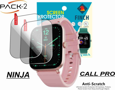 FINCH Impossible Screen Guard for FIRE BOLTT NINJA CALL PRO(Pack of 2)