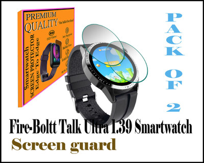 HIDEOUS Impossible Screen Guard for Fire-Boltt Talk Ultra(Pack of 2)
