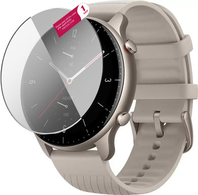 daffin Impossible Screen Guard for Amazfit GTR 2 (New Version) 46mm(Pack of 1)
