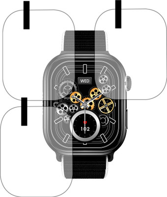 NLLYW Impossible Screen Guard for Fire Boltt Crest(Pack of 3)