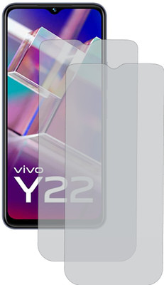 M A ZONE Impossible Screen Guard for VIVO Y22(Pack of 2)