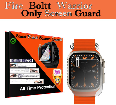 daffin Impossible Screen Guard for Fire-Boltt Warrior(Pack of 1)