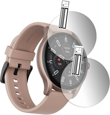 hirdesh Impossible Screen Guard for boAt Lunar Connect Ace SMARTWATCH(Pack of 2)