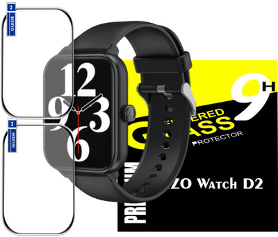 Olonga Impossible Screen Guard for DIZO WATCH D2 SMARTWATCH(Pack of 2)