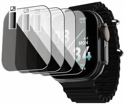 DOWRVIN Impossible Screen Guard for boAt Wave Glory watch screen guard(Pack of 5)