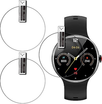 SOMTONE Impossible Screen Guard for Fire-Boltt Ultron Smartwatch(Pack of 3)