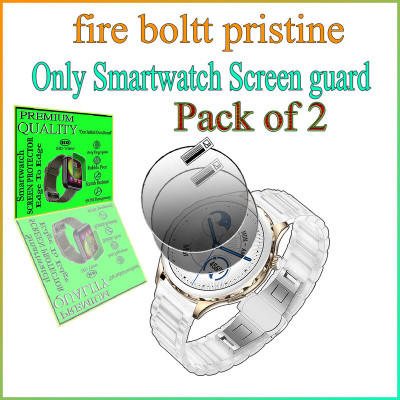 daffin Impossible Screen Guard for Fire-Boltt Pristine(Pack of 2)