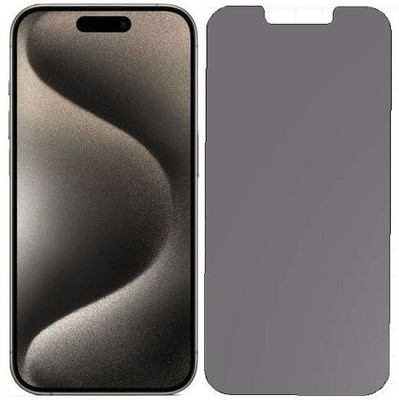 Mishra Impossible Screen Guard for Apple Iphone 15 Pro(Pack of 1)
