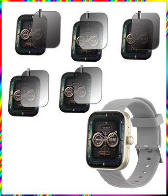 daffin Impossible Screen Guard for Noise ColorFit Spark(Pack of 5)