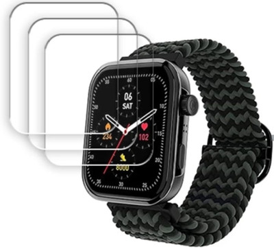 DOWRVIN Impossible Screen Guard for NOISE COLORFIT PRO 5 MAX 1.96 SMART WATCH SCREEN GUARD (PACK OF 3)(Pack of 3)