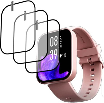 ZIDZEE Impossible Screen Guard for BOAT WAVE HYPE SMART WATCH SCREEN GUARD (PACK OF 3)(Pack of 3)