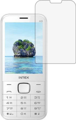 MOBART Tempered Glass Guard for INTEX AQUA A9 (Flexible & Shatterproof)(Pack of 1)
