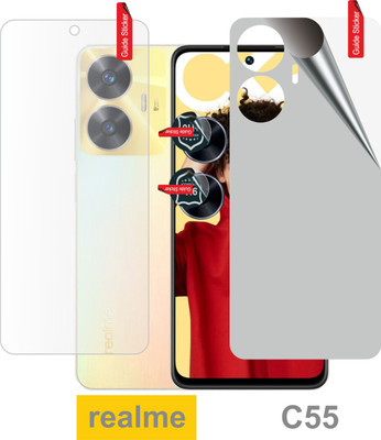 skrechtech Impossible Screen Guard for realme C55, C55, {Camera lens}(Pack of 3)
