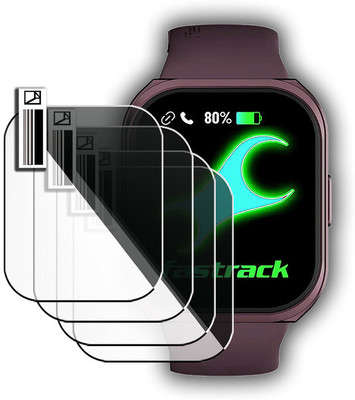 daffin Impossible Screen Guard for Fastrack Revoltt FS1+(Pack of 4)